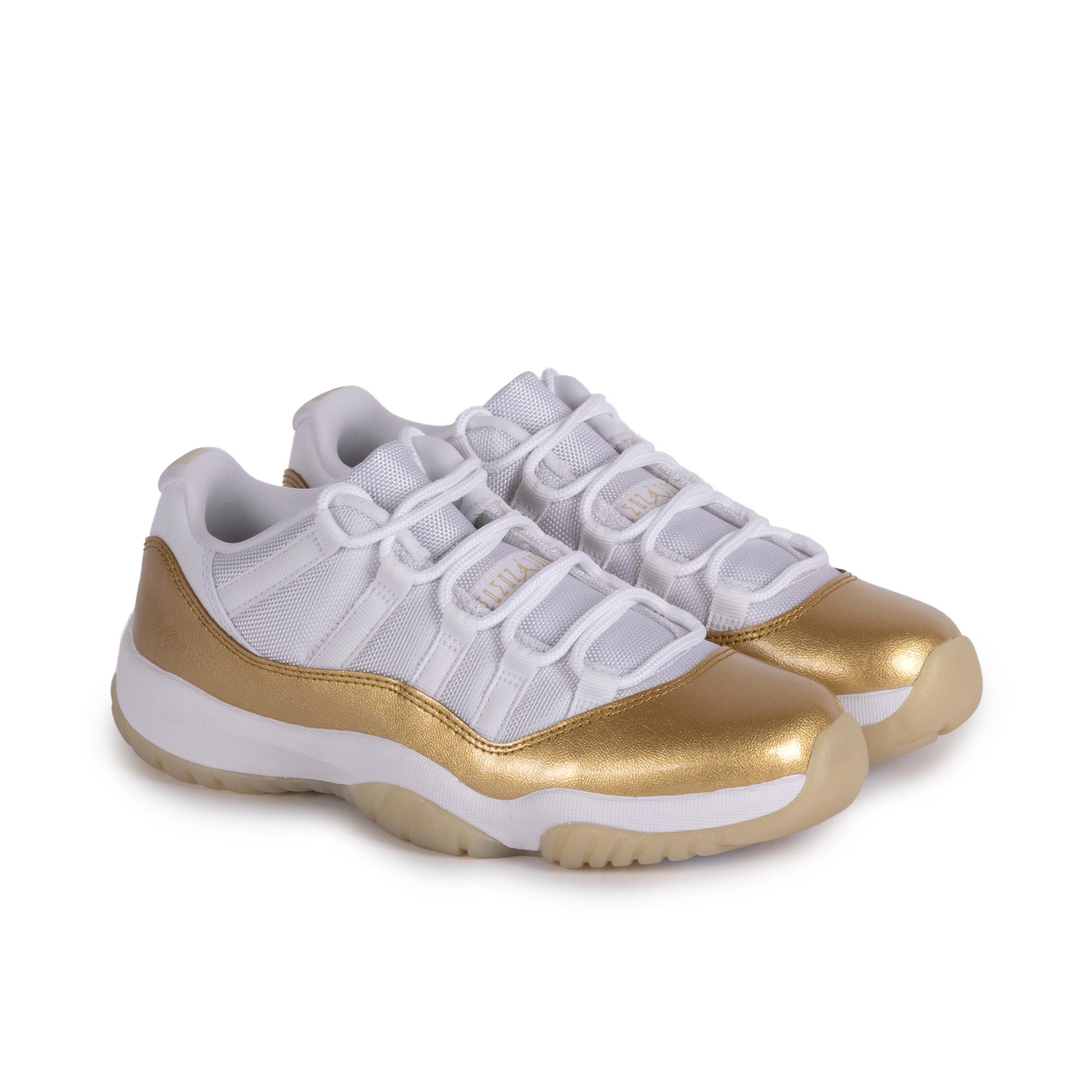 Nike Women's Air Jordan 11 Retro Low "Mother's Day" White/M Gold/T Gold AH7860-102