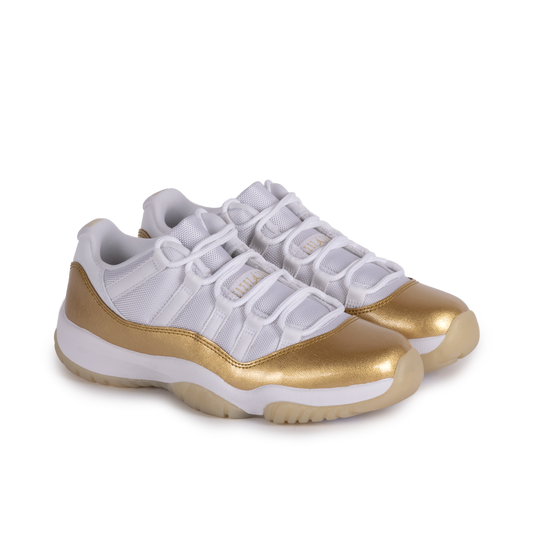 Nike Women's Air Jordan 11 Retro Low "Mother's Day" White/M Gold/T Gold AH7860-102