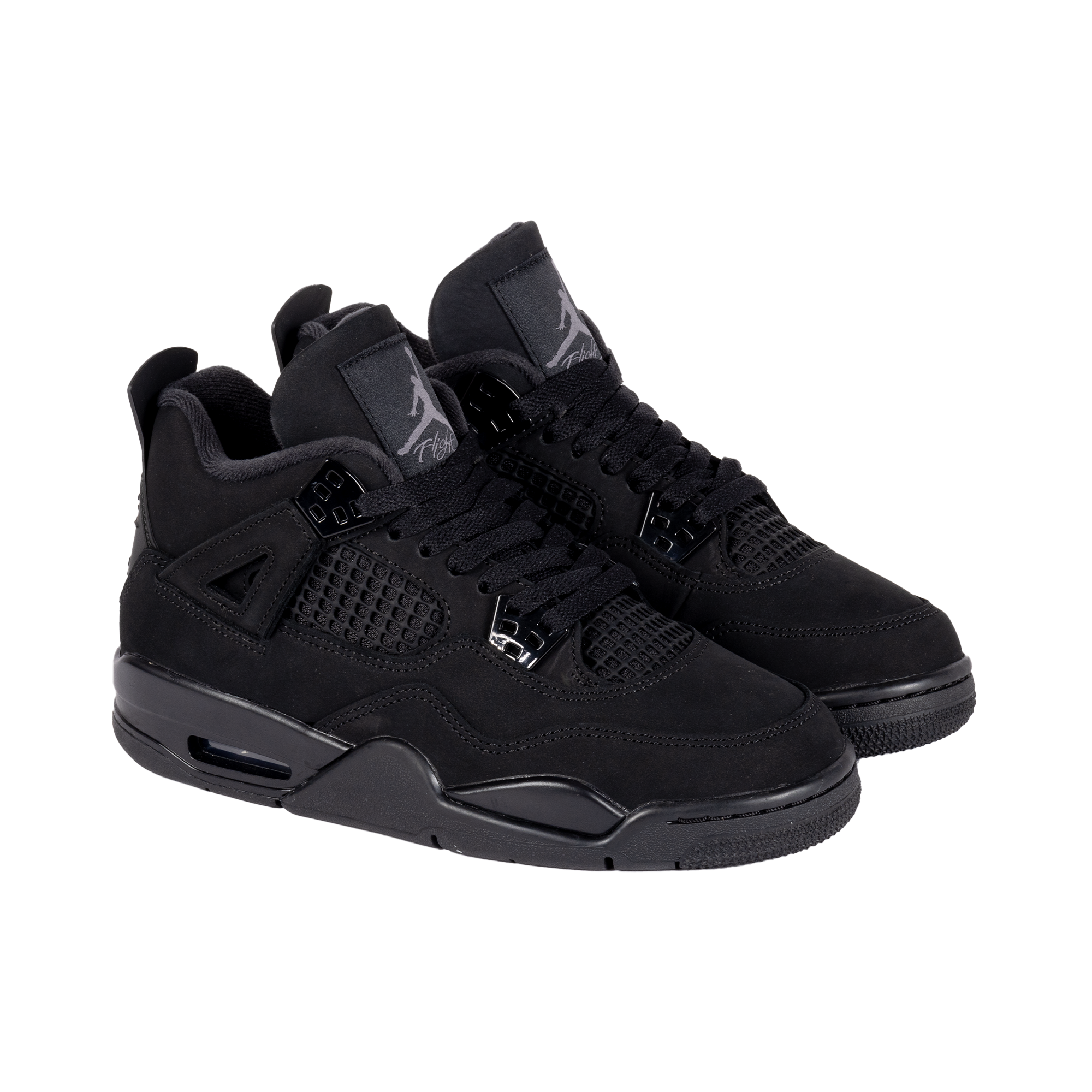 Nike Air Jordan 4 Retro "Black Cat" (GS) Black/Black/Lt Graphite IB4171-010
