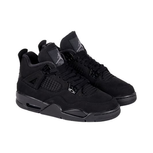 Nike Air Jordan 4 Retro "Black Cat" (GS) Black/Black/Lt Graphite IB4171-010