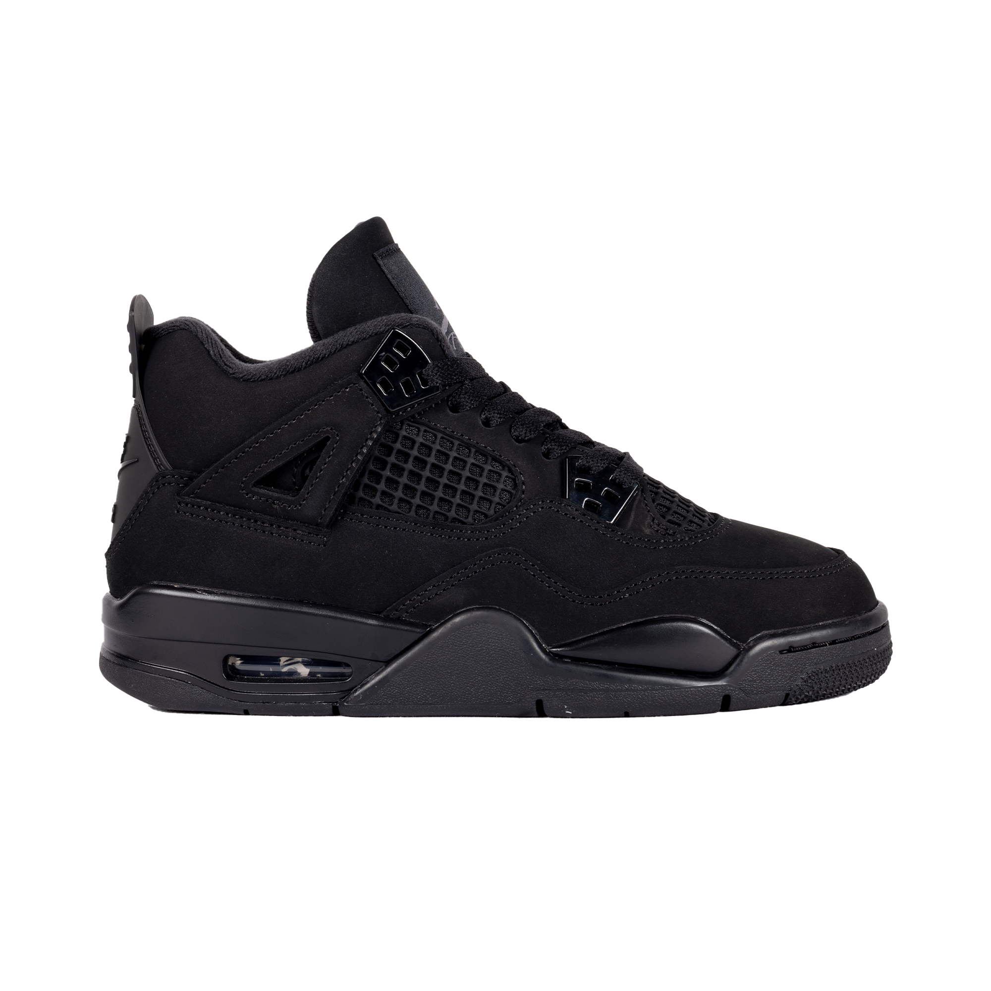 Nike Air Jordan 4 Retro "Black Cat" (GS) Black/Black/Lt Graphite IB4171-010