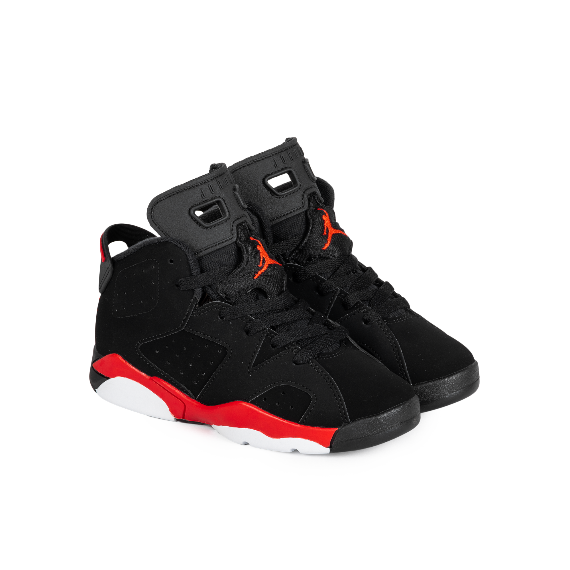 Nike Jordan 6 Retro (PS) Black/Lt Crimson IQ1277-001