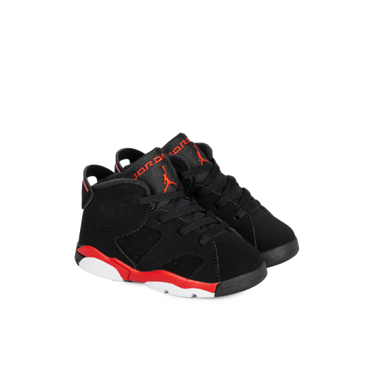Nike Air Jordan 6 Retro (TD) Black/Lt Crimson IQ1280-001