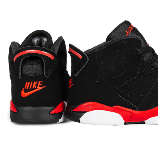 Nike Air Jordan 6 Retro (TD) Black/Lt Crimson IQ1280-001
