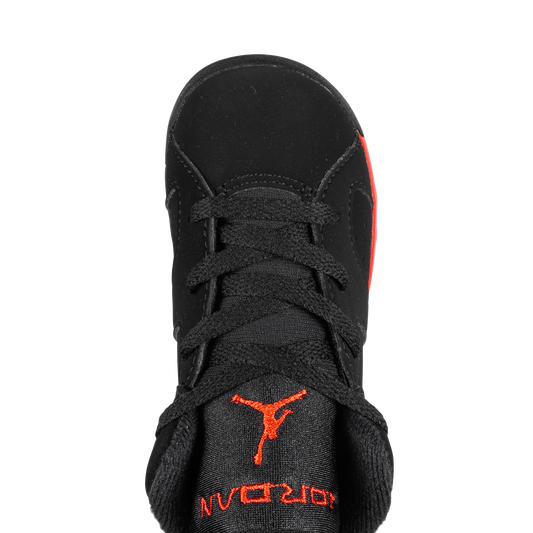 Nike Air Jordan 6 Retro (TD) Black/Lt Crimson IQ1280-001