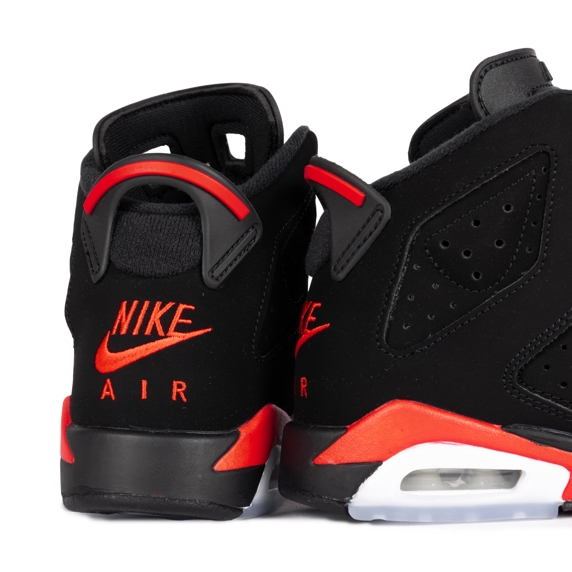 Nike Air Jordan 6 Retro (GS) Black/Lt Crimson IQ1275-001