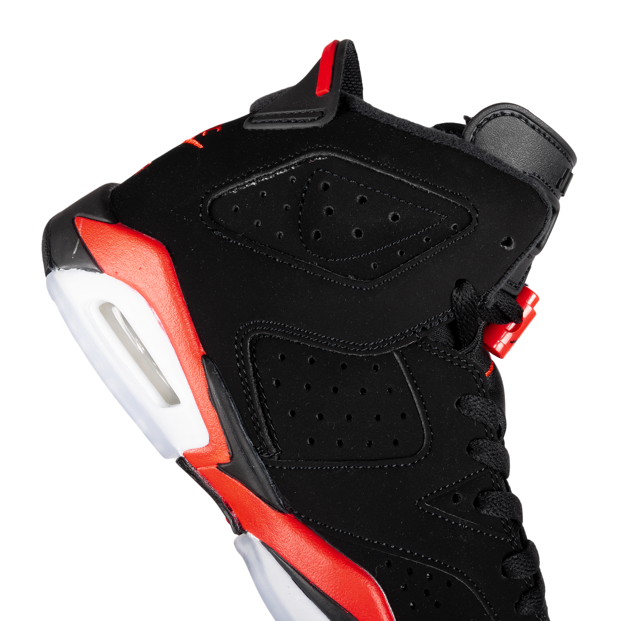 Nike Air Jordan 6 Retro (GS) Black/Lt Crimson IQ1275-001