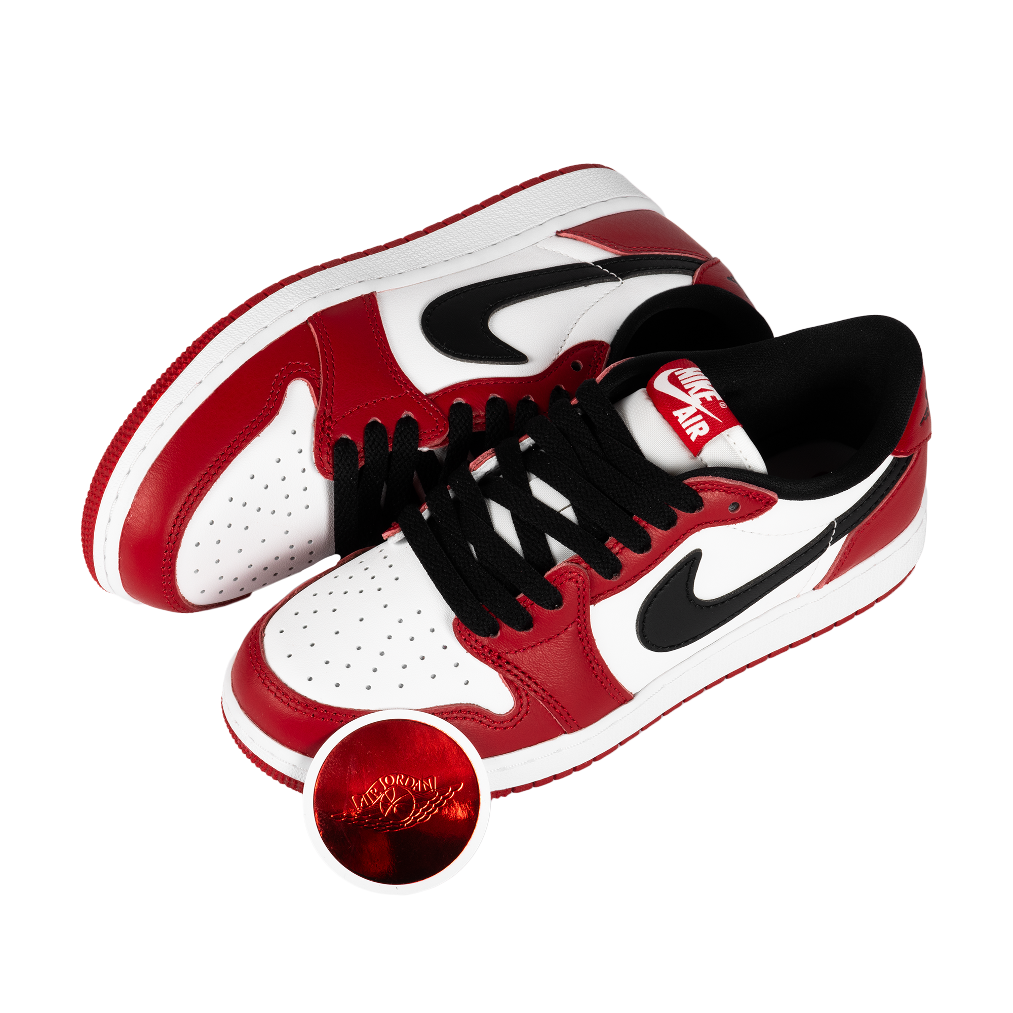 Nike Air Jordan 1 Retro Low OG (GS) Varsity Red/Black/Summit White HQ6999-600