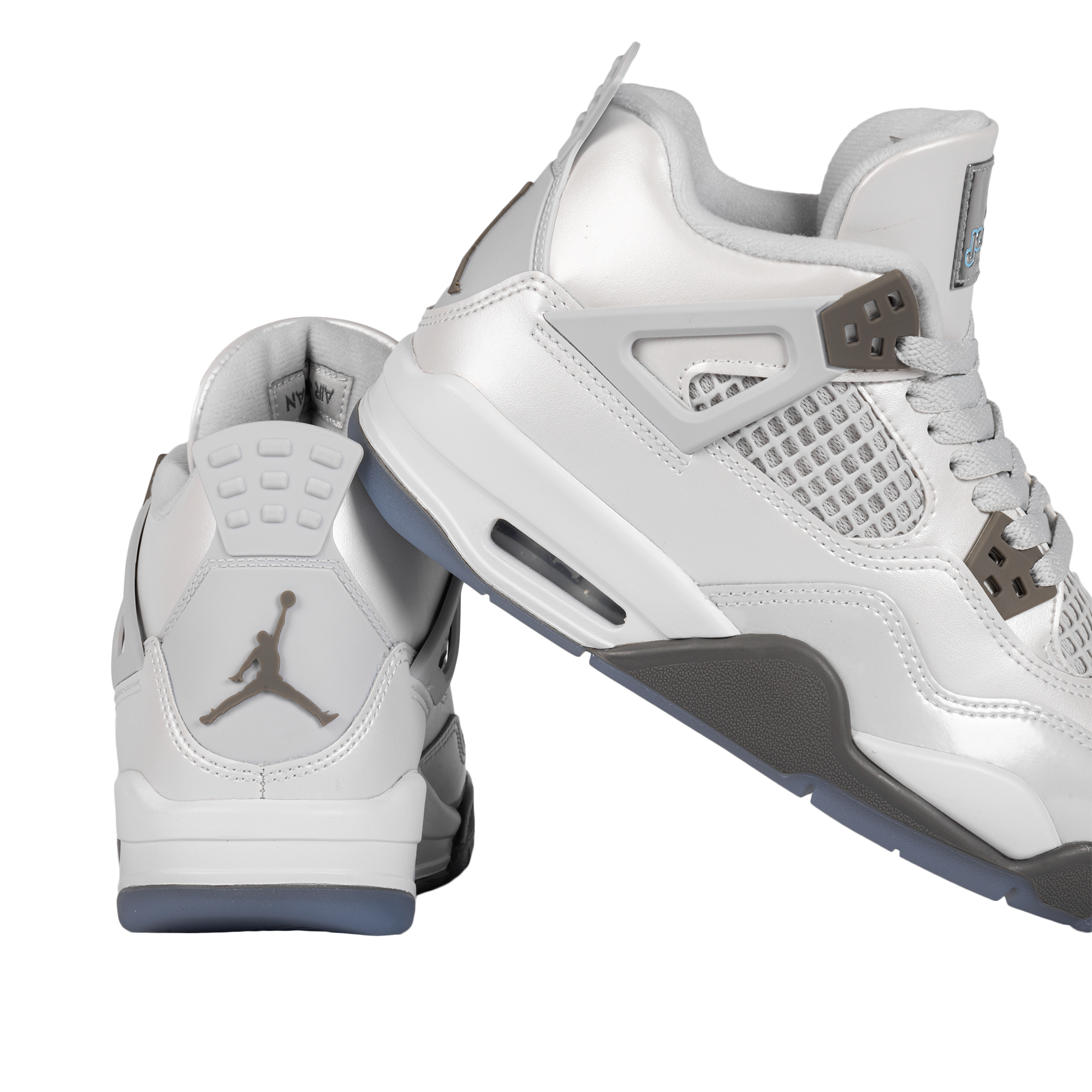 Nike Air Jordan 4 Retro (GS) Photon Dust/Blue Chill/Flat Pewter/White HV4401-014