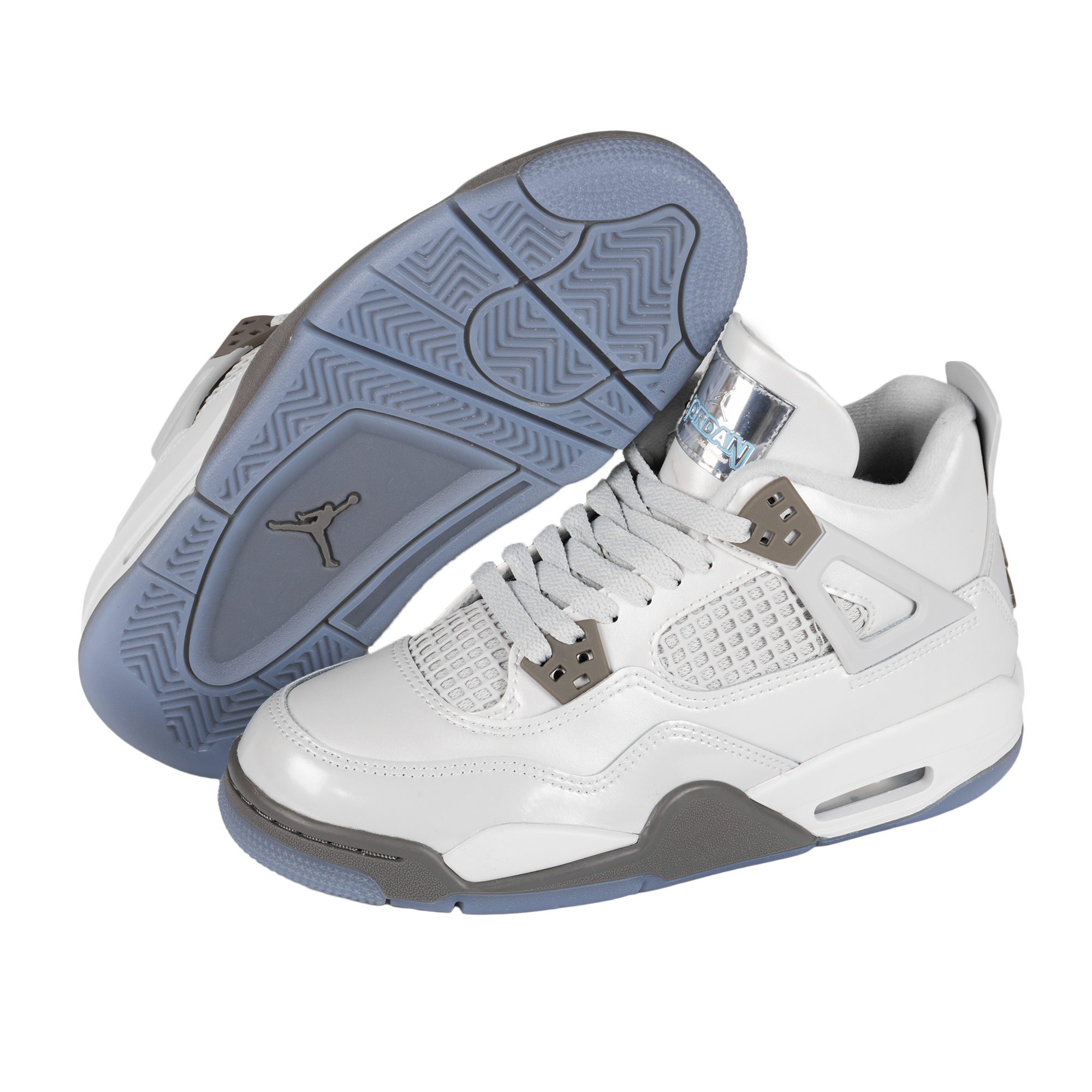 Nike Air Jordan 4 Retro (GS) Photon Dust/Blue Chill/Flat Pewter/White HV4401-014