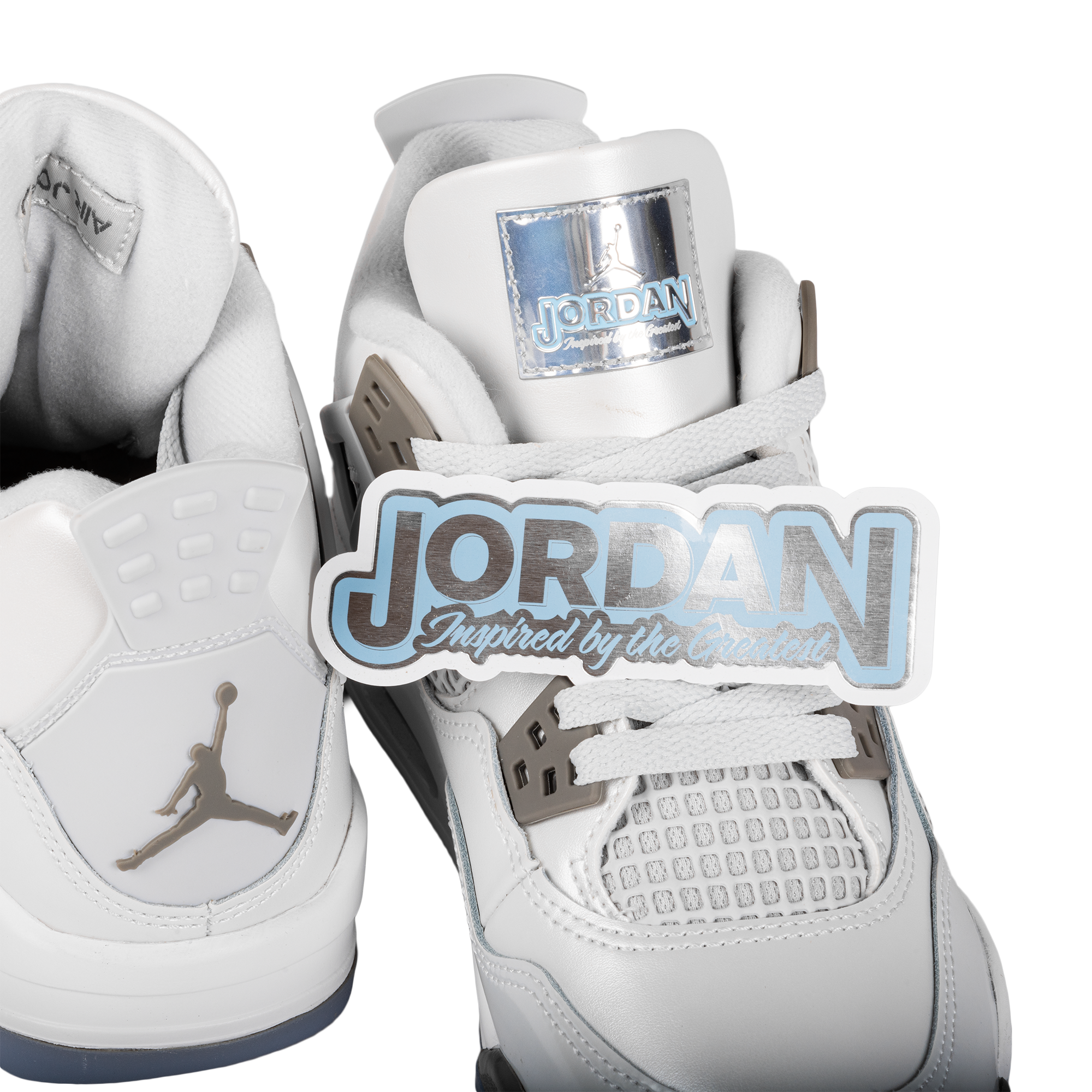 Nike Air Jordan 4 Retro (GS) Photon Dust/Blue Chill/Flat Pewter/White HV4401-014