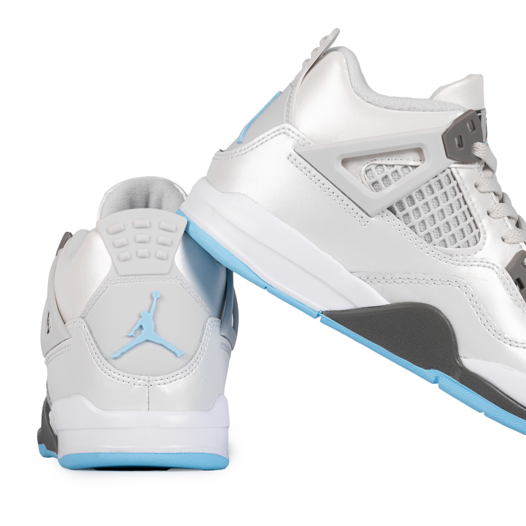 Nike Air Jordan 4 Retro (PS) Photon Dust/Blue Chill/Flat Pewter/White HV4682-014