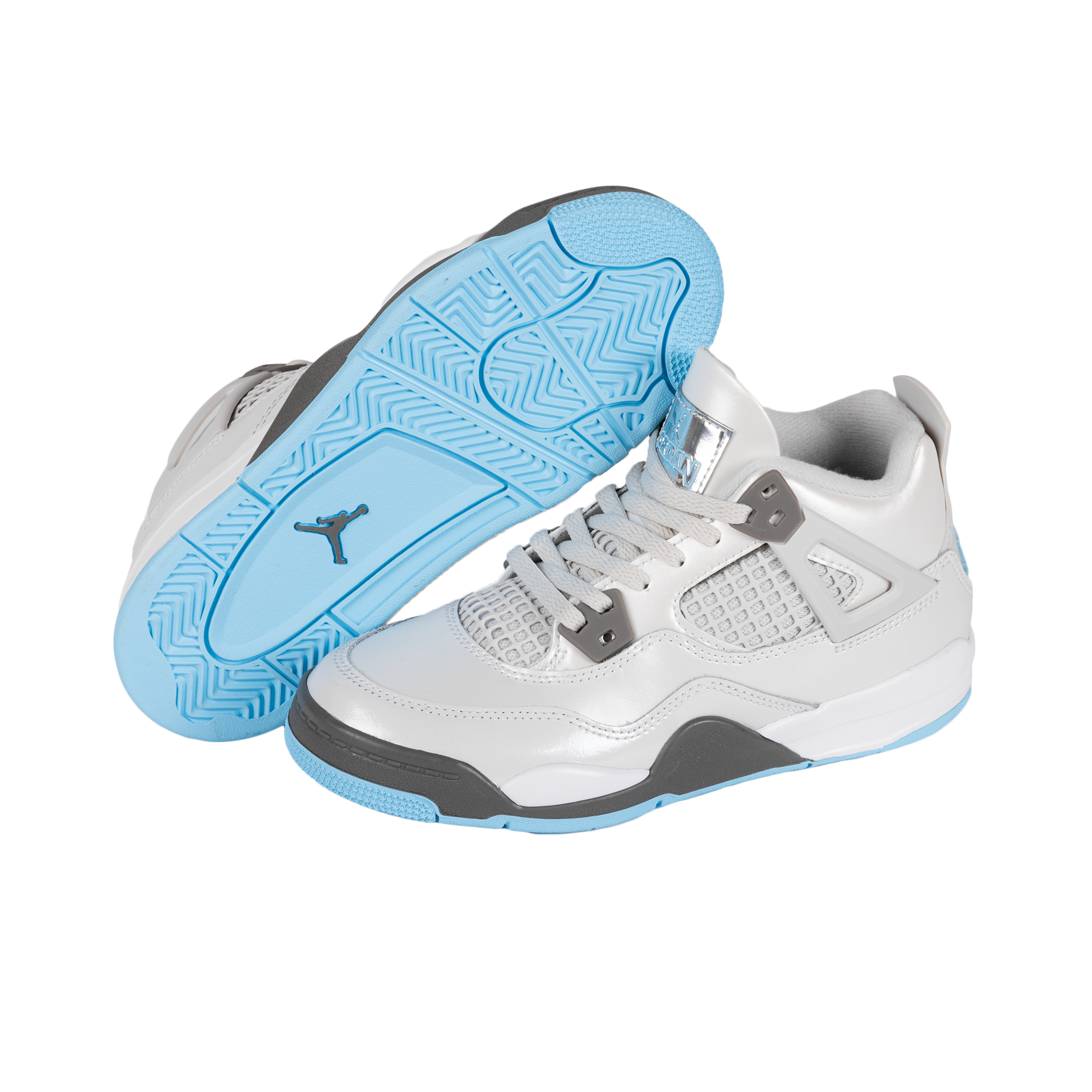 Nike Air Jordan 4 Retro (PS) Photon Dust/Blue Chill/Flat Pewter/White HV4682-014