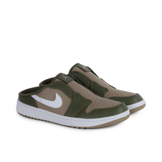 Nike Air Jordan Golf Mule Medium Olive/White/Khaki FJ1214-201