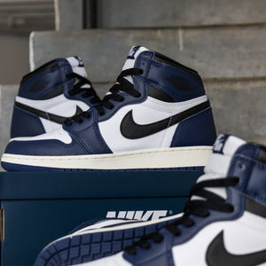 Nike Air Jordan 1 Retro High OG Midnight Navy/Black-White-Sail DZ5485-401