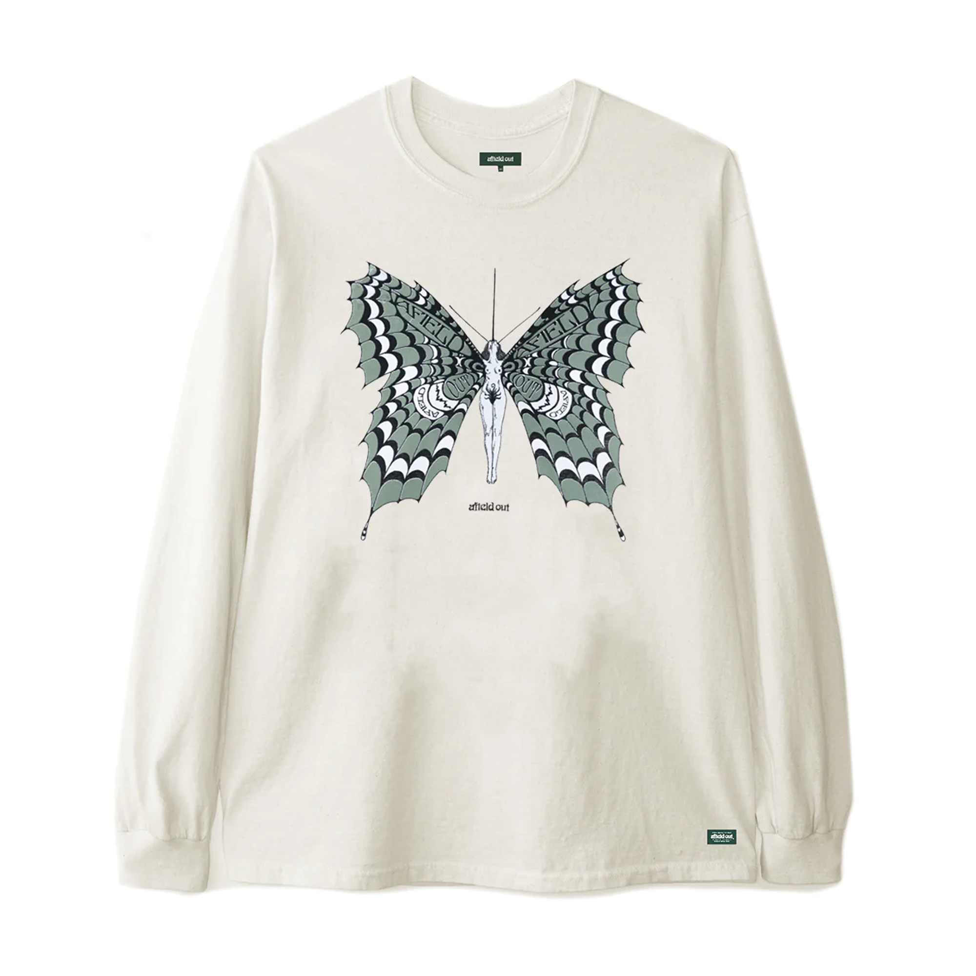 Afield Out Transform L/S Tee Bone