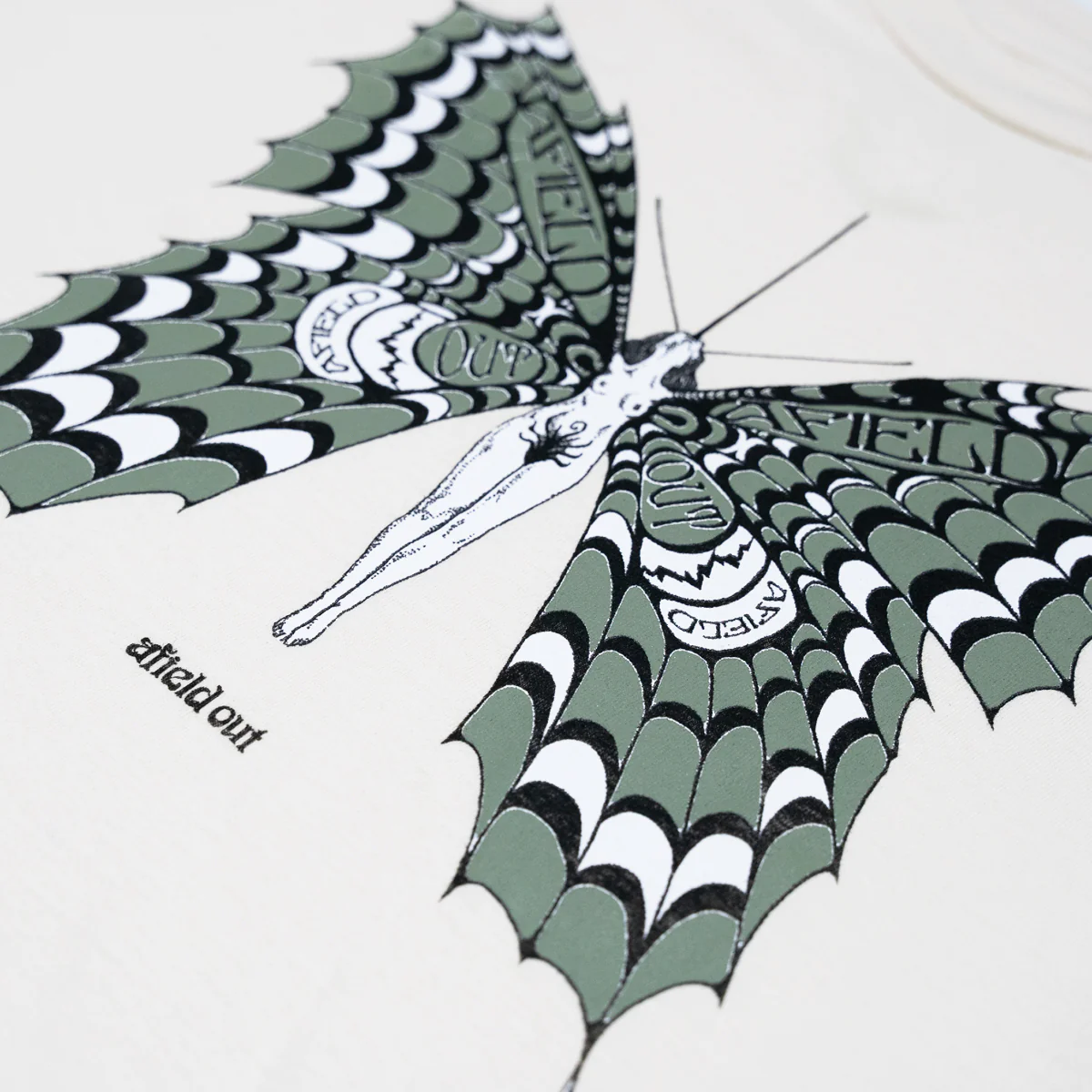 Afield Out Transform L/S Tee Bone