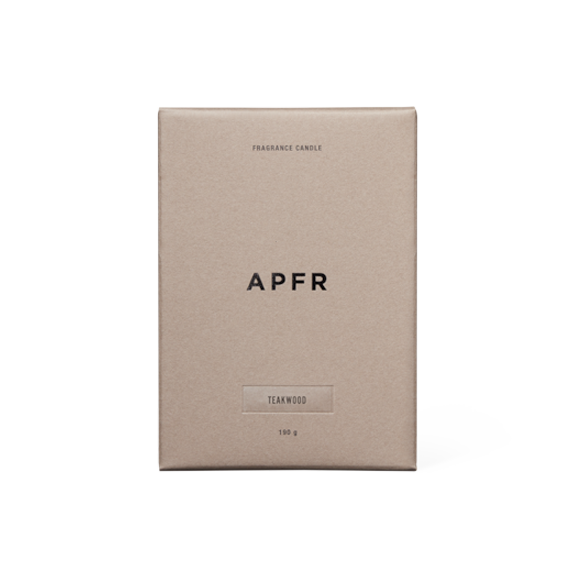 APFR Fragrance Candle "Teakwood"