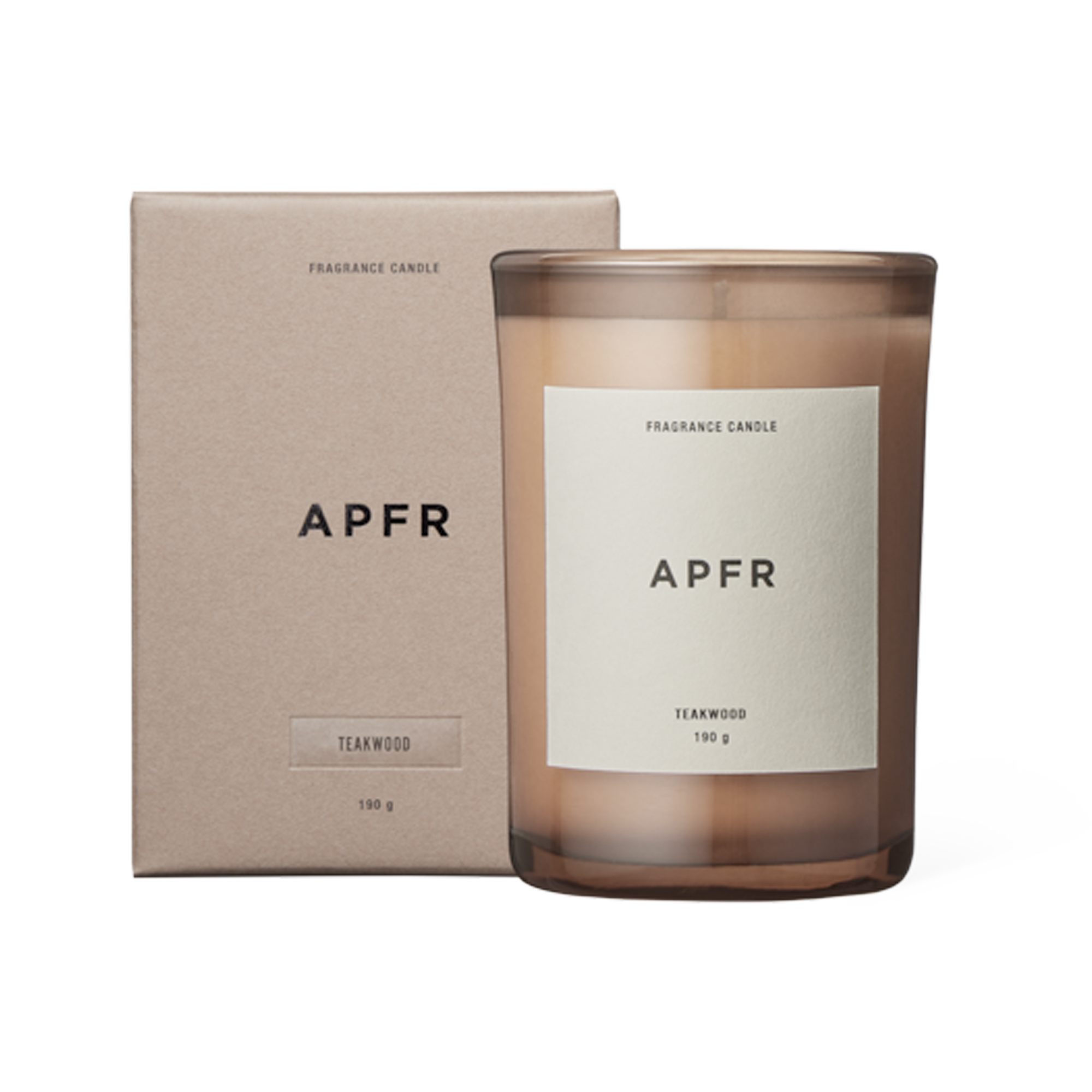 APFR Fragrance Candle "Teakwood"