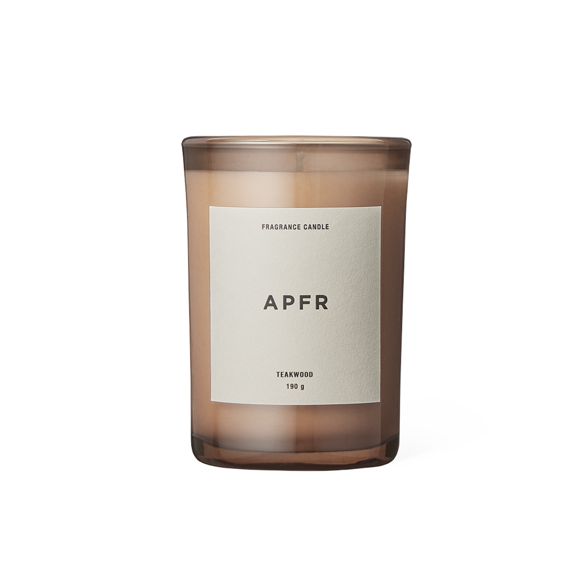 APFR Fragrance Candle "Teakwood"