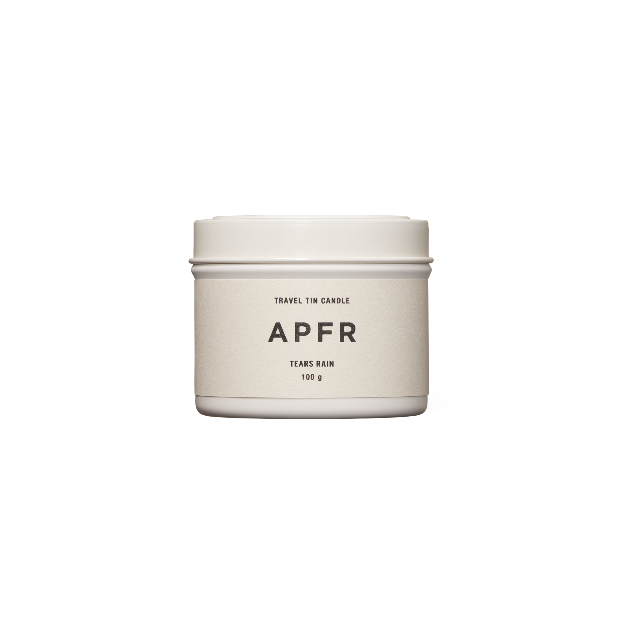 APFR Travel Tin Candle "Tears Rain"