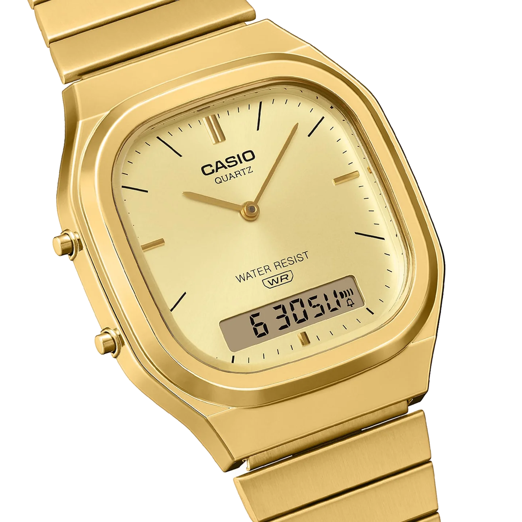 Casio Vintage Dual Display Gold AQ240EG-9A
