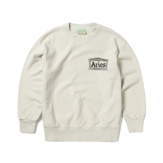 Aries Premium Aged Temple Sweatshirt Off White AR2002203