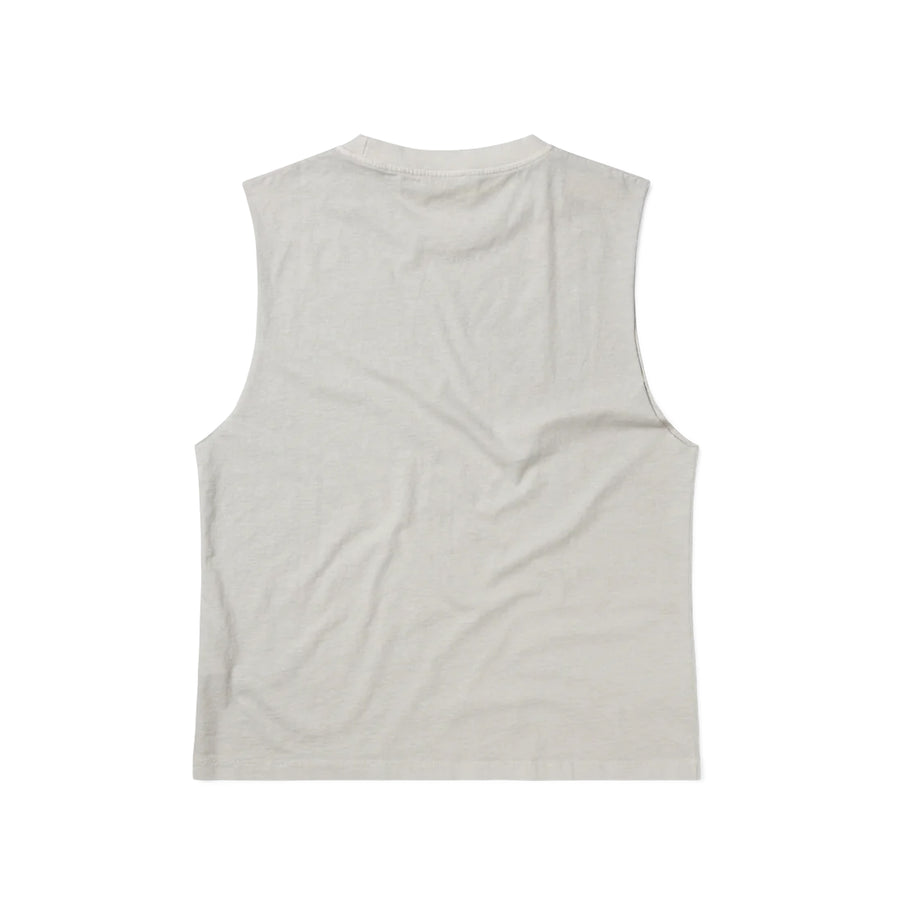 Aries Faded Nirvana Muscle Vest Off White AR4002703