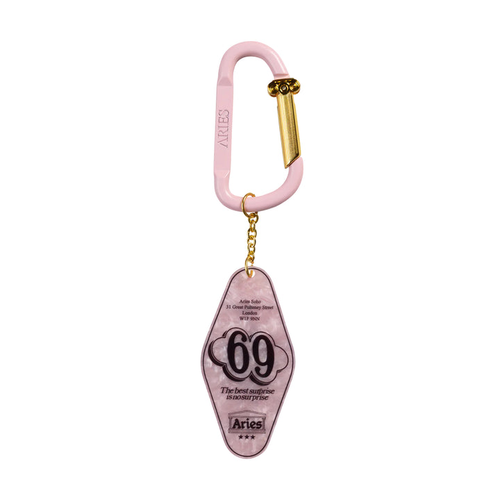 Aries Aries Motel Key Chain Pink
