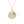 Aries Chain Necklace With Roman Coin Pendant Gold AR9020903