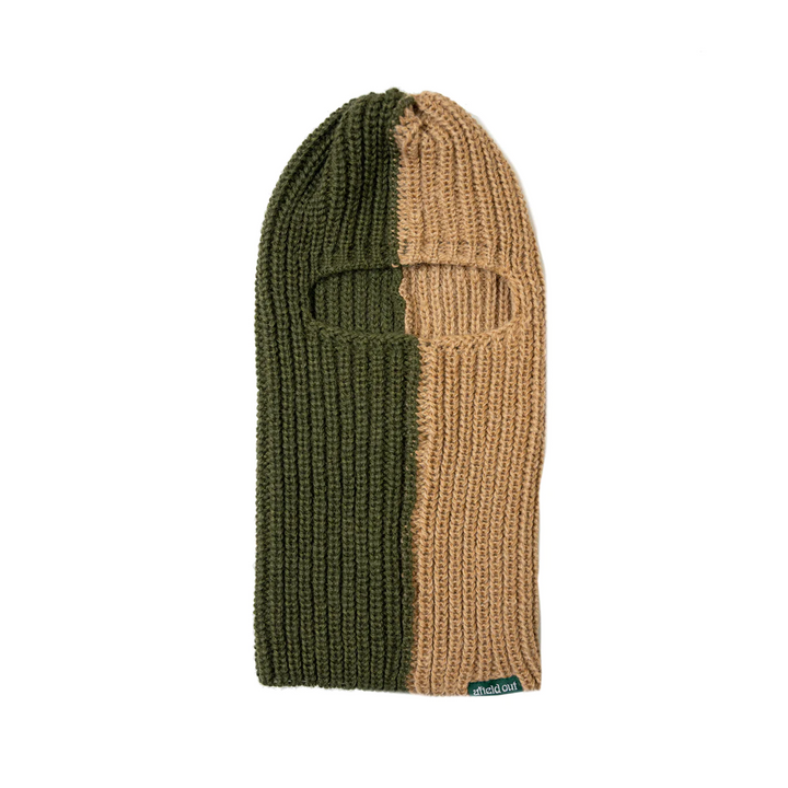 Afield Out Duo Tone Balaclava Green/Brown