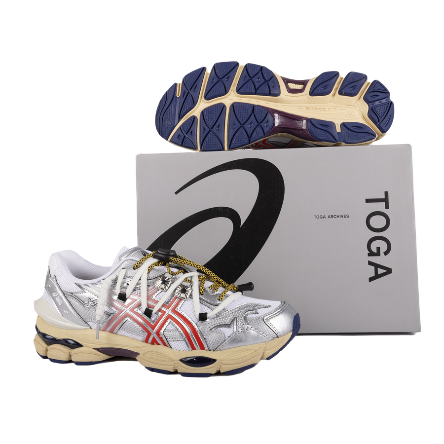 Asics x Toga Gel-Cumulus 16 TG White/Red/Pure Silver 1203B115.100