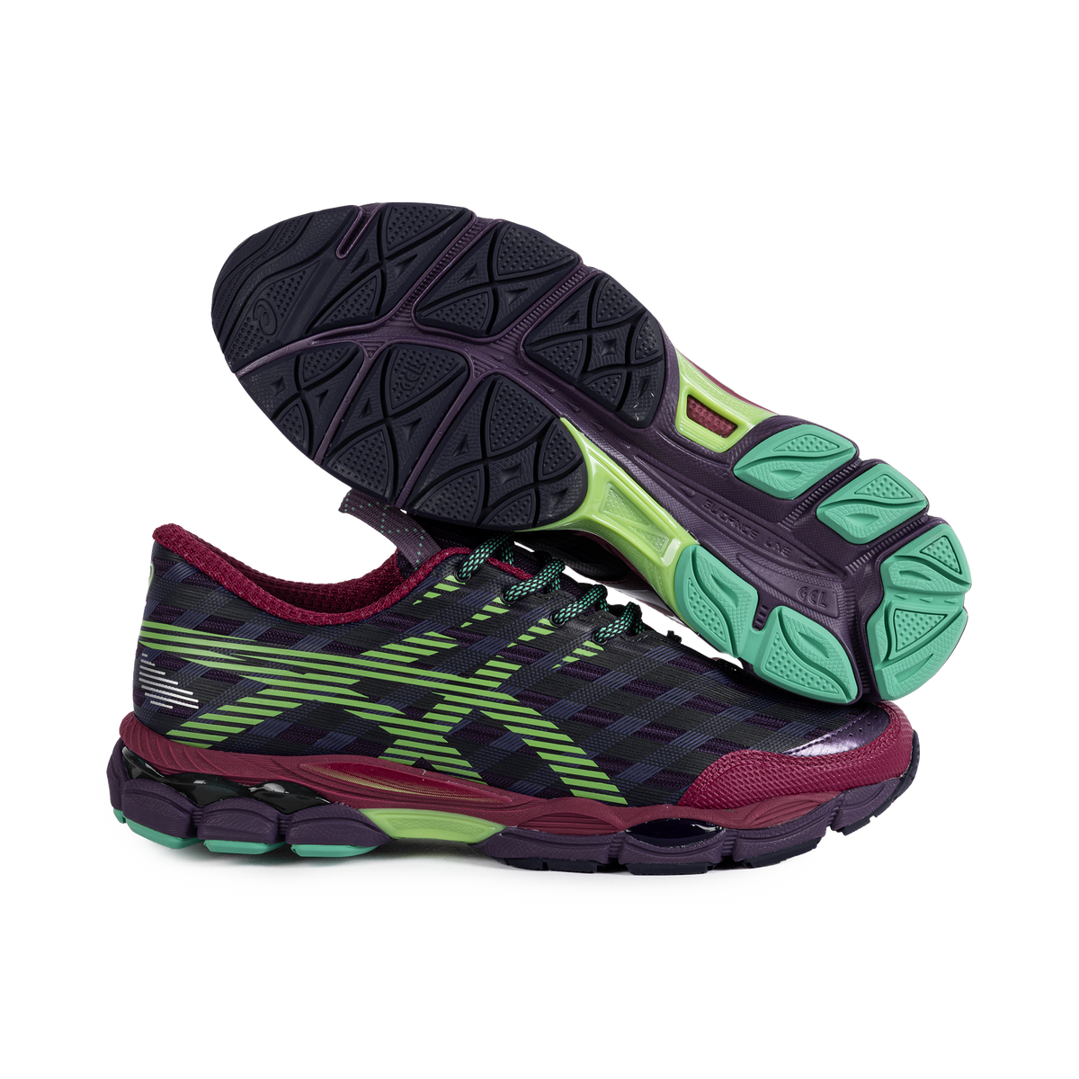 Asics US8-S Gel-SJ33 Deep Plum/Fresh Grass 1203B116.500