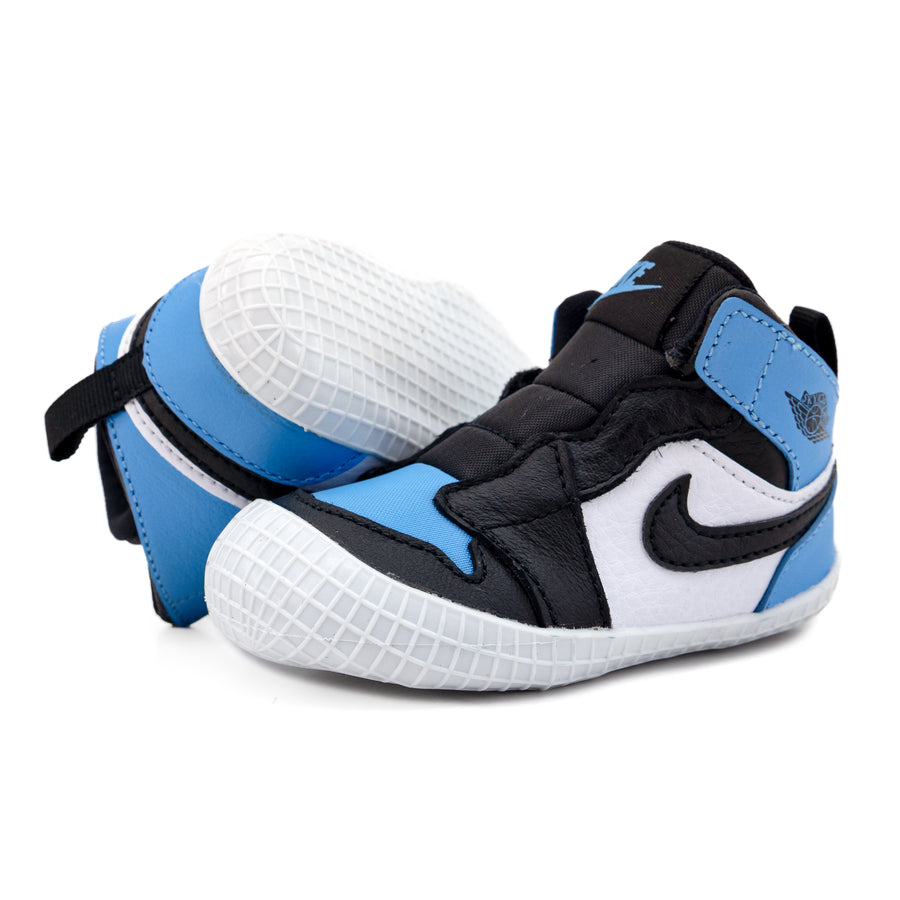 Nike Baby Air Jordan 1 Retro Crib Bootie "UNC Toe" AT3745-400