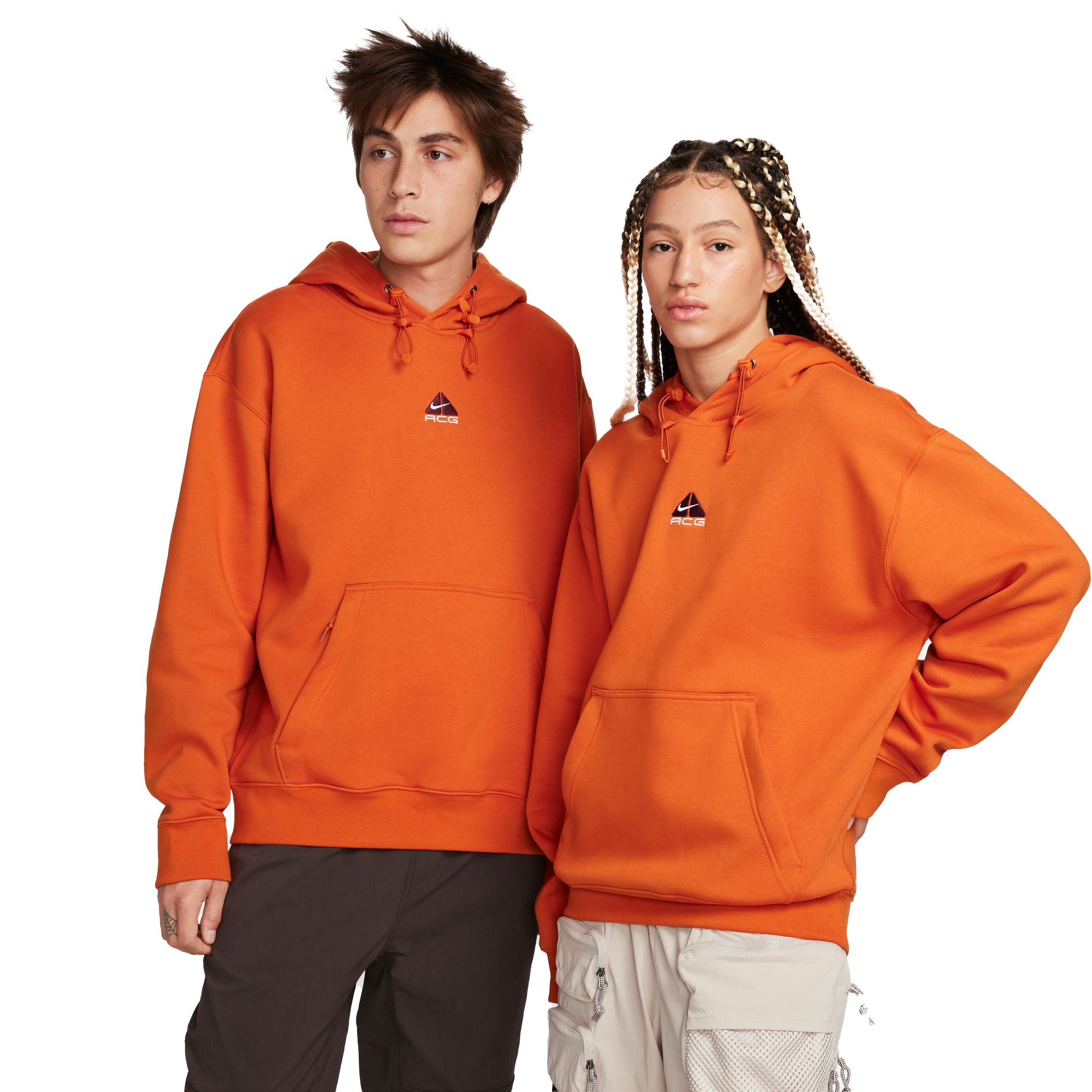 Nike ACG Therma-FIT Fleece Pullover Hoodie Campfire Orange DH3087-893 –  Laced