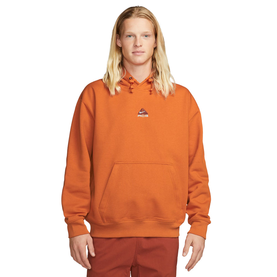 Nike ACG Therma-FIT Fleece Pullover Hoodie Campfire Orange DH3087-893