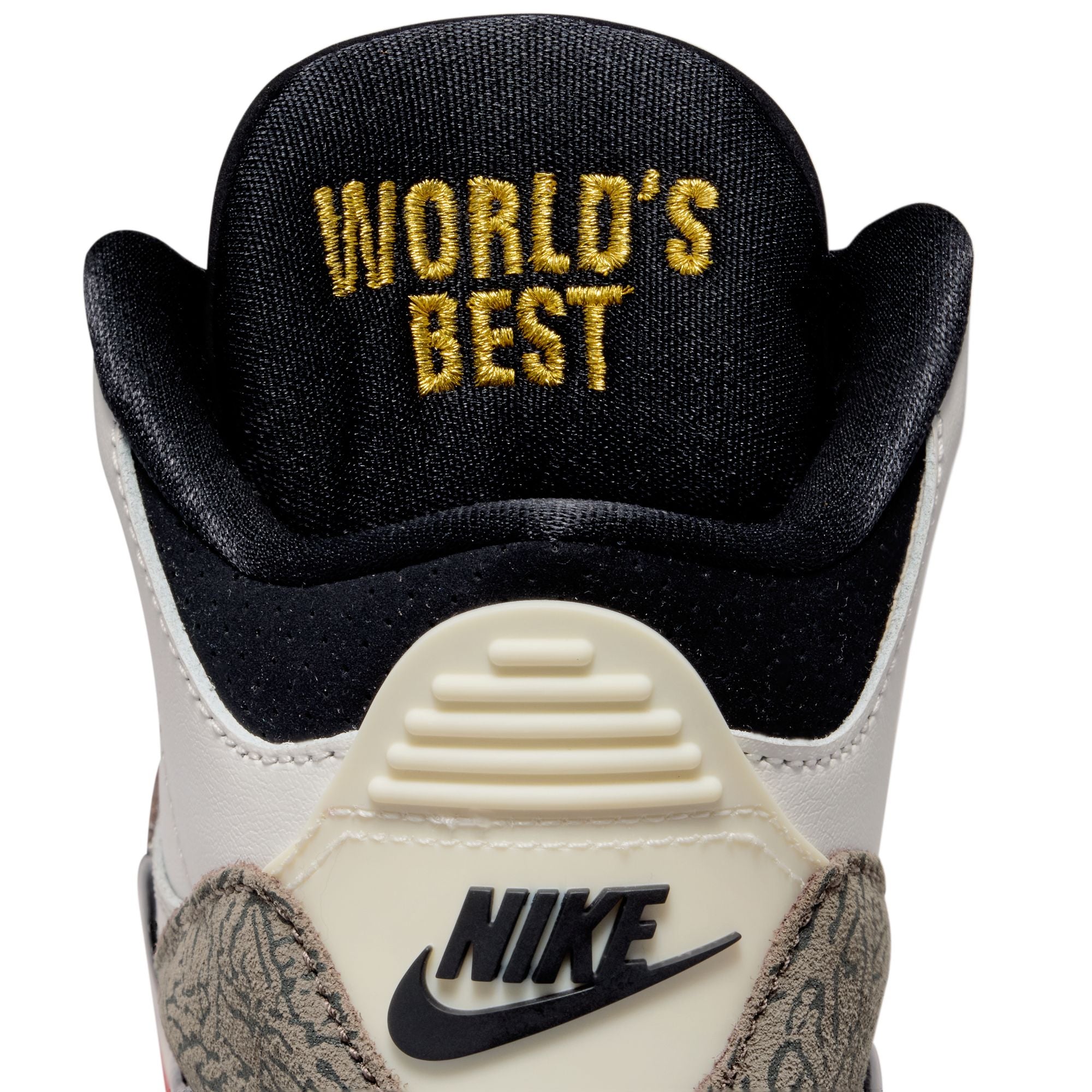 Nike Jordan 3 Retro (PS) "World's Best" Sail/Black/Univ Red/Pale Ivory DM0966-103