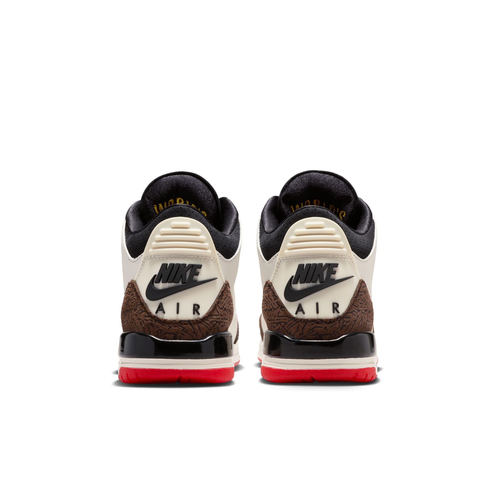 Nike Air Jordan 3 Retro (GS) "World's Best" Sail/Black/Univ Red/Pale Ivory DM0967-103