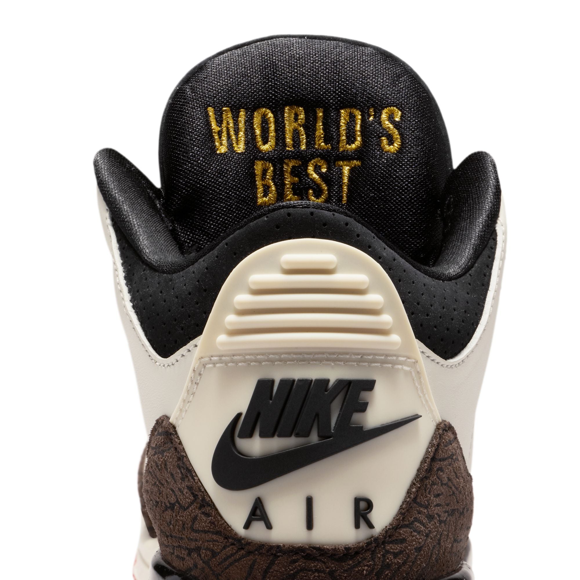 Nike Air Jordan 3 Retro (GS) "World's Best" Sail/Black/Univ Red/Pale Ivory DM0967-103