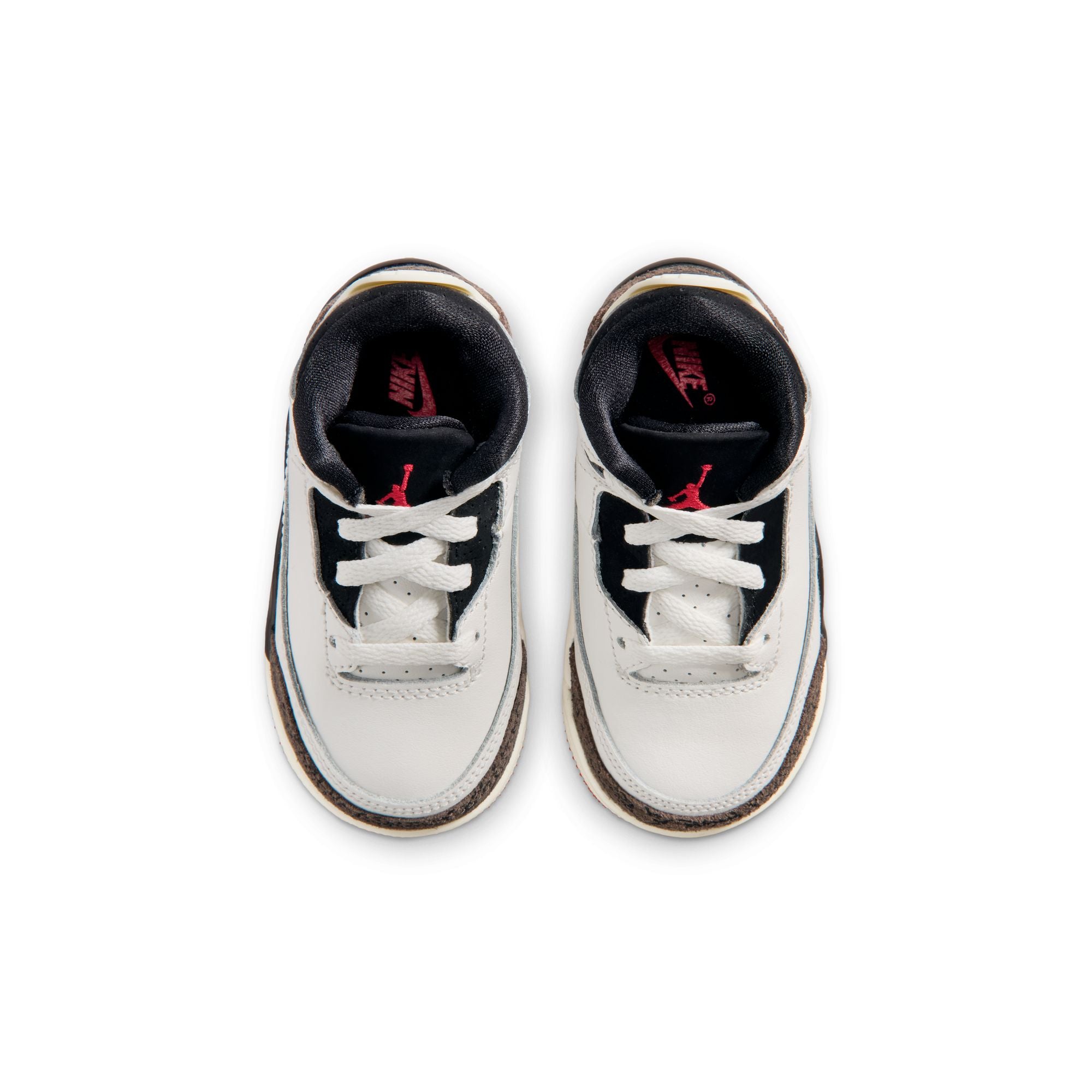 Nike Jordan 3 Retro (TD) "World's Best" Sail/Black/Univ Red/Pale Ivory DM0968-103
