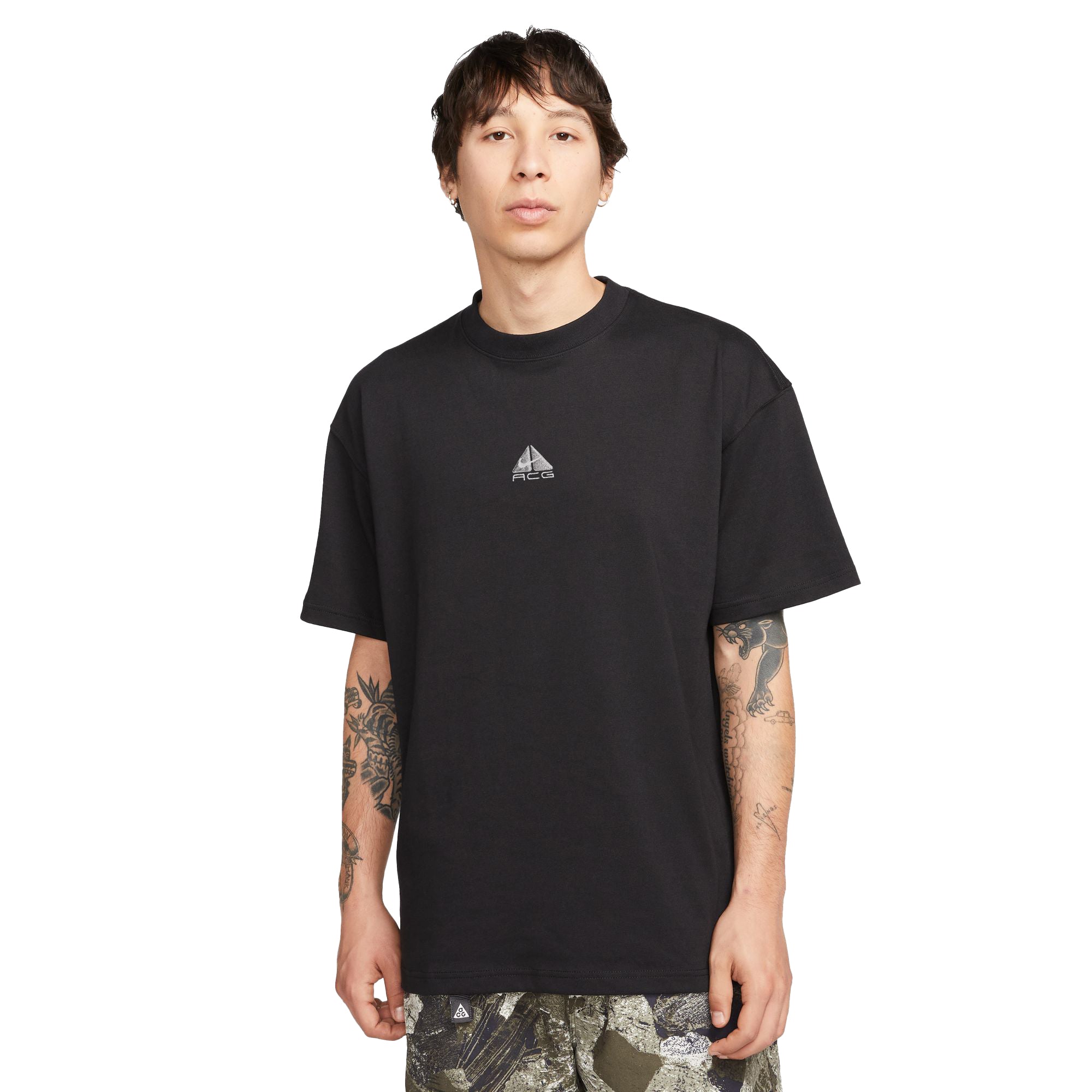 Nike ACG "Lungs" Short-Sleeve T-Shirt Black/Lt Smoke Grey/Summit White DQ1815-011