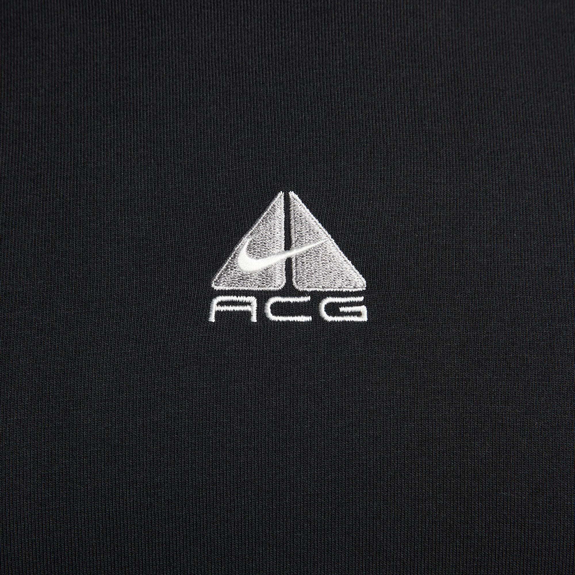 Nike ACG "Lungs" Short-Sleeve T-Shirt Black/Lt Smoke Grey/Summit White DQ1815-011