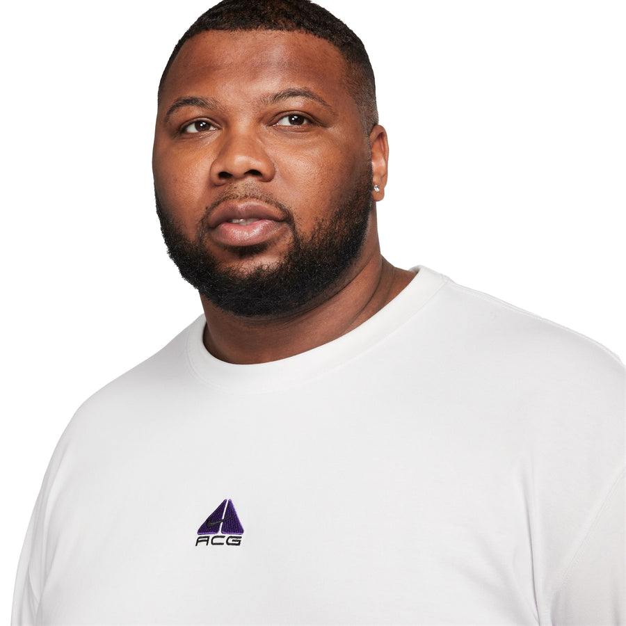 Nike ACG | "Lungs" Long-Sleeve T-Shirt | White/Purple | DR7753-122