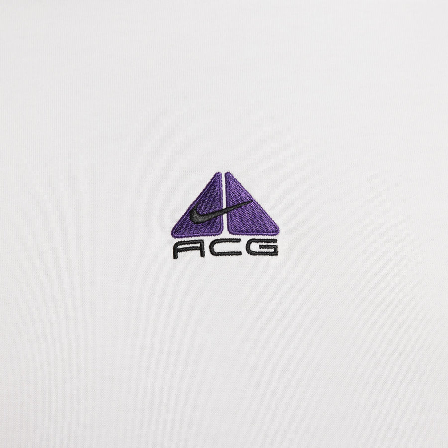 Nike ACG | "Lungs" Long-Sleeve T-Shirt | White/Purple | DR7753-122
