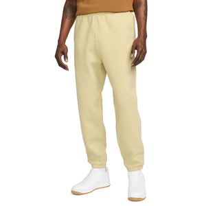 NikeLab NRG Solo Swoosh Fleece Pants Team Gold/White DX1364-783 – Laced