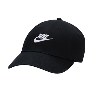 Nike Club Unstructured Futura Wash Cap Black/White FB5368-011 Medium/Large