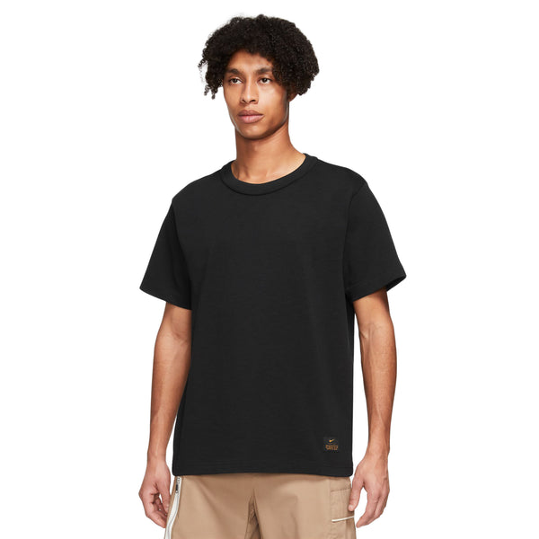Nike Life Short-Sleeve Knit Top Black FN2645-010 – Laced