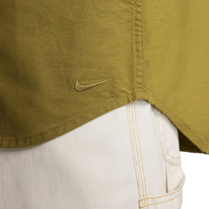 Nike Life Men's Long-Sleeve Oxford Button-Down Shirt Pacific Moss FN3125-307