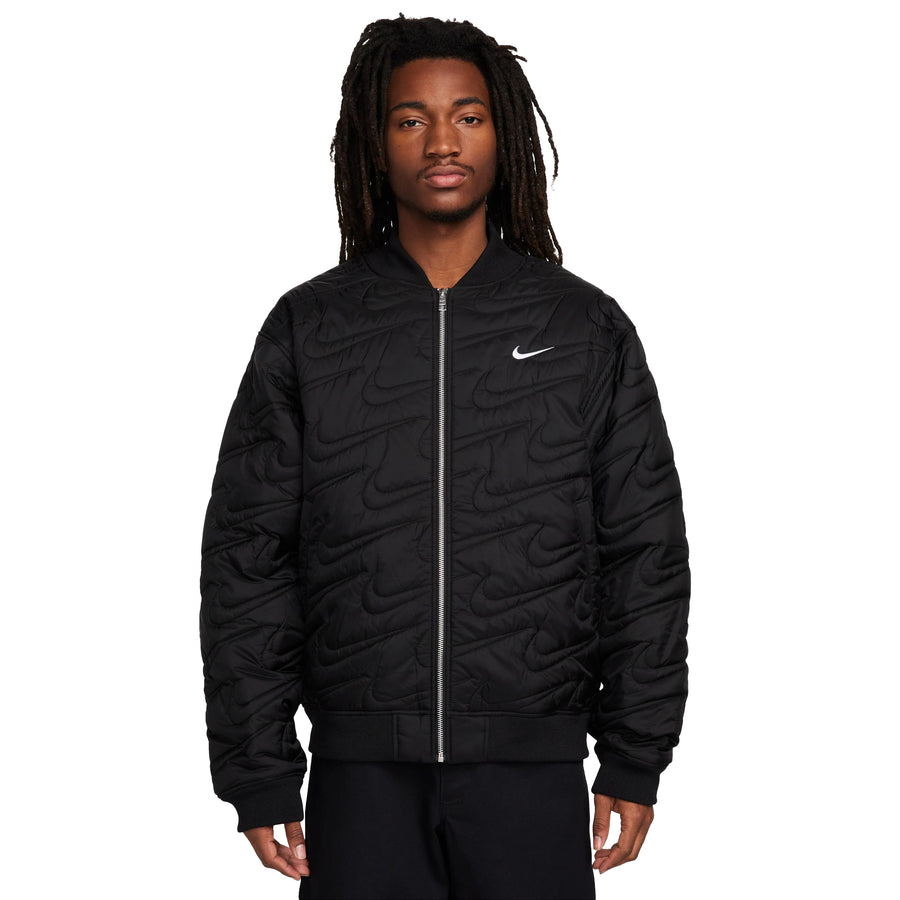 Nike Sportswear Swoosh Quilted Jacket "Black" FV6151-010
