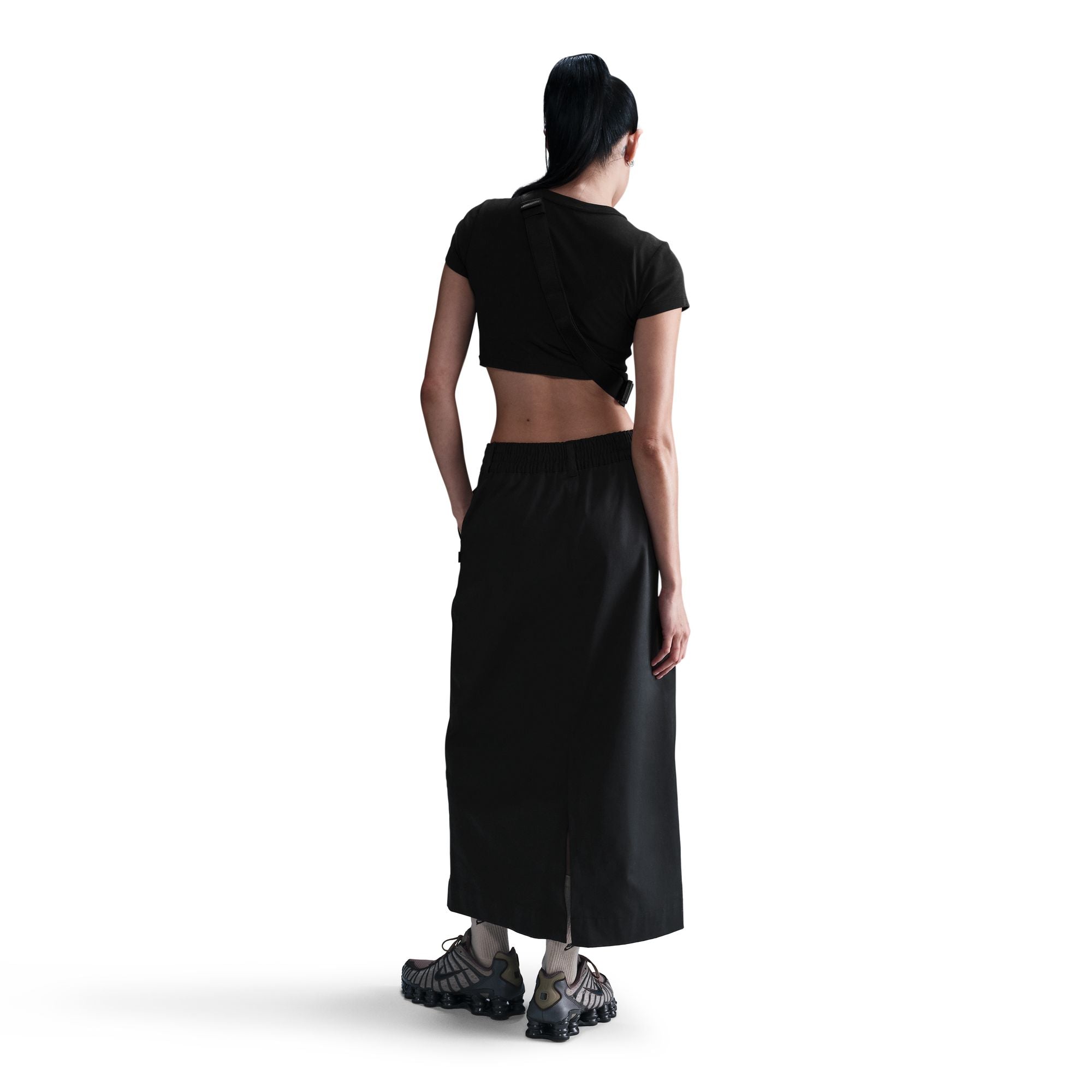 Nike Women's Collection Twill Skirt Black/Black HQ8022-010